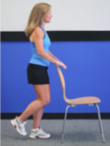 Knee arthritis exercises - one leg balance  