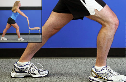 Knee arthritis exercises - calf stretch