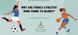 Why are female athletes more susceptible to injury?